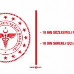 Sağlık Bakanlığı 10 bin personel alımı başvurusu nasıl yapılır?