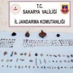 Sakarya&rsquo;da tarihi eser operasyonu: 2 g&ouml;zaltı