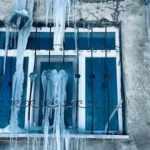 Ağrı&rsquo;da kar yağışı yerini soğuklara bıraktı 