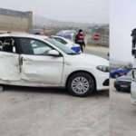  Bilecik&rsquo;te kaza! Otomobil ve TIR &ccedil;arpıştı