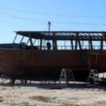 Bozkırın ortasındaki 'sahil kenti' Halfeti'de tekne üretiliyor
