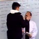 &Ouml;ğrencisinin saygısız hareketlerine maruz kalan &ouml;ğretmenden ders gibi s&ouml;zler