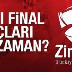 Ziraat Türkiye Kupası yarı final maçları ne zaman? Türkiye Futbol Federasyonu tarihleri duyurdu! 