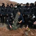 Adalet Ormanı&rsquo;nda 7 bin 500 fidan toprakla buluşturuldu