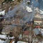 Kastamonu’da bir köy kül oldu: 7 ev, 7 ahır, 12 hayvan, 1 traktör ve 1 cami yandı