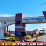 KTÜ En Az Lise Mezunu Personel Alımı Başladı! Başvurular ne zaman bitiyor?