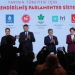 6'lı ittifak "g&uuml;&ccedil;lendirilmiş parlamenter sisteme ge&ccedil;iş" planı i&ccedil;in komisyon kurdu