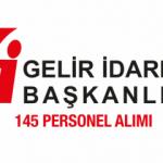 Gelir İdaresi Başkanlığı'na şoför, tekniker, hizmetli, güvenlik görevlisi, avukat alınacak!