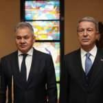 Bakan Akar, Rus mevkidaşı Şoygu ile g&ouml;r&uuml;şt&uuml; 