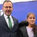 Bakan Mehmet Muharrem Kasapoğlu, Merve Akpınar ile Şanlıurfa'da buluştu
