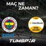 Fenerbahçe Opet Vakıfbank Spor Kulübü rövanş maçı ne zaman? TRT Spor YILDIZ kanalında yayınlanacak mı?