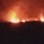 Sultan Sazlığı Milli Parkı'nda yangın