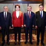 6'lı ittifak i&ccedil;inde ittifak form&uuml;l&uuml;: Siz giderseniz Akşener de durmaz