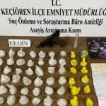 Ankara'da uyuşturucu operasyonu: 4 g&ouml;zaltı