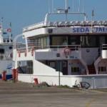 Ayvalık'tan Midilli'ye 25 ay sonra ilk feribot seferi