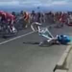 Cumhurbaşkanlığı Türkiye Bisiklet Turu’nda korkunç kaza!