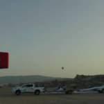 D&uuml;nyada bir ilk! Kapadokya'da g&ouml;renler cep telefonuna sarıldı