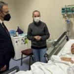 Bakan Kasapoğlu, foto muhabiri Vedat Yangın&rsquo;ı ziyaret etti