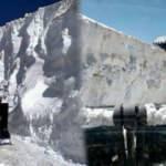 Hakkari&rsquo;de nisan ayında 8 metre karla m&uuml;cadele   