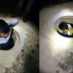 Kablo hırsızları su&ccedil;&uuml;st&uuml; yakalandı