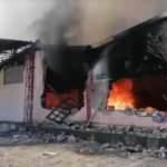 L&uuml;leburgaz'da mobilya mağazasında yangın