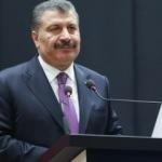 Bakan Koca, nöbet yapan sağlık çalışanlarının bayramını kutladı