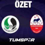 MAÇ ÖZETİ | Sakaryaspor 2-0 Kahramanmaraşspor 