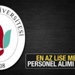 Yalova Üniversitesi en az lise mezunu personel alımı! Son başvuru ne zaman sona eriyor?