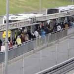 İstanbul'da toplu ulaşımda yoğunluk yaşanıyor