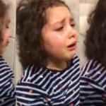 Küçük çocuk Trabzonlu olmak için ağladı!
