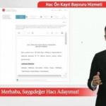 E-Devlet'te hac kayıt işlemi nasıl yapılır - Video