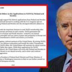 Biden'dan Finlandiya ve İsveç açıklaması: Türkiye'nin endişeleri giderilebilir