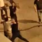 Bursa'da 'Yan baktın' kavgası kamerada