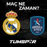Real Madrid Anadolu Efes ma&ccedil;ı hangi kanalda canlı yayınlanacak? EuroLeague Final Four final ma&ccedil;ı...