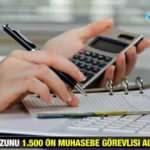 İŞKUR üzerinden lise mezunu 1.500 Ön Muhasebe elemanı alınacak! 2022 İŞKUR iş ilanları 