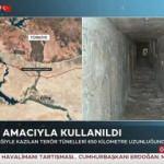 Fransız şirketi terör örgütü PKK için inşa etti... İşte terör tünelinden görüntüler