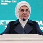 Emine Erdoğan'dan şehitler için taziye mesajı