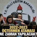 Öğretmen atama tarihi belli oldu mu? Bakan Özer müjdeyi vermişti...