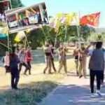 PKK/YPG'liler elini kolunu sallayarak geziyor