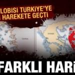 Yunan lobisi harekete geçti: Türkiye karşıtı 16 farklı harita!