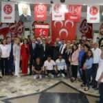 Adana'da 350 kişi t&ouml;renle MHP'ye katıldı