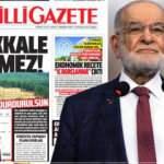 Saadet Partisi ve Milli Gazete'nin LGBT tutarsızlığı! Manşette başka 6'lı masada bambaşka 