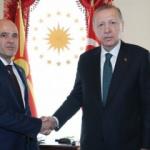 Erdoğan Kuzey Makedonya Başbakanı Kovacevski'yi kabul etti