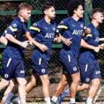 Fenerbahçe, günü çift antrenmanla tamamladı