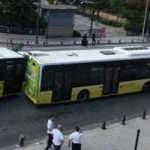 Gaziosmanpaşa'da 3 İETT otob&uuml;s&uuml; birbirine girdi!