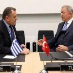 Son Dakika: Bakan Akar, Yunan mevkidaşıyla görüştü