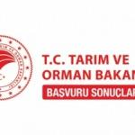 Tarım ve Orman Bakanlığı başvuru sonuçları ne zaman açıklanacak?