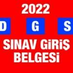 DGS 2022 sınav giriş belgeleri yayınlandı! ÖSYM AİS sınav giriş yeri sorgulama ekranı...