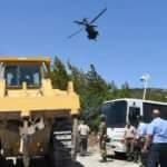 MSB'den a&ccedil;ıklama: KKCT'deki yangına m&uuml;dahale ediliyor