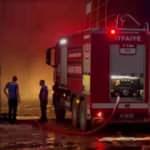 Şanlıurfa’da yağ fabrikası alevlere teslim oldu! İtfaiye alarma geçti